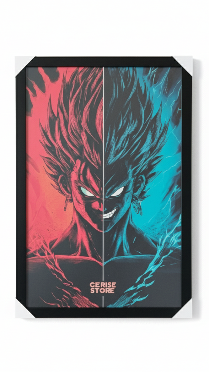 Cadre Photo 40x60 cm pour Photos et Posters, Bois MDF, Noir DB