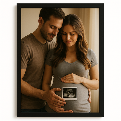 Cadre 40x60 avec Poster Personnalisé