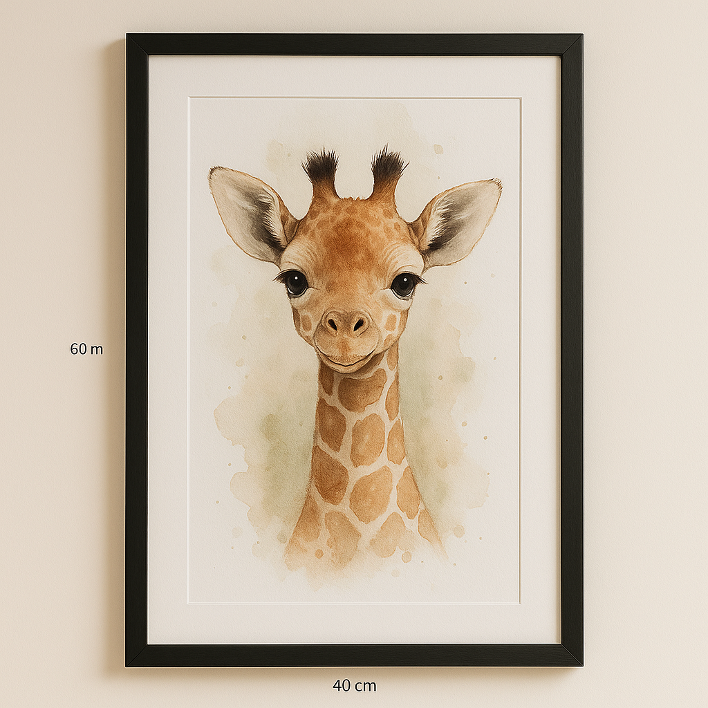 Cadre 40x60 avec Poster Personnalisé