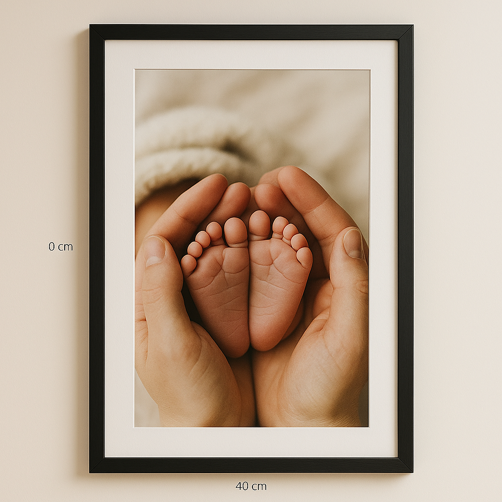 Cadre 40x60 avec Poster Personnalisé
