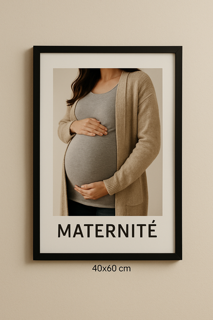 Cadre 40x60 avec Poster Personnalisé