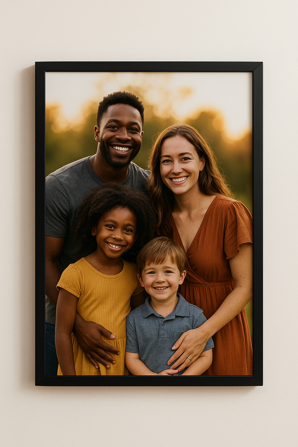 Cadre 40x60 avec Poster Personnalisé