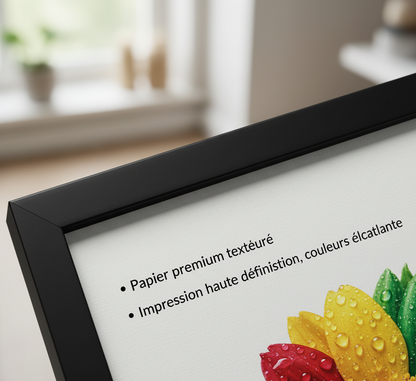 Cadre 40x60 avec Poster Personnalisé