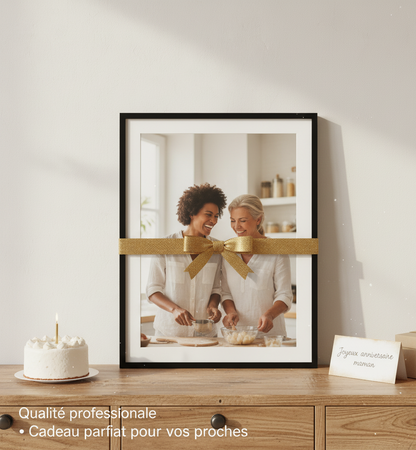 Cadre 40x60 avec Poster Personnalisé