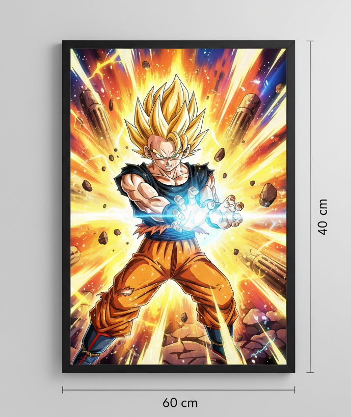 Cadre 40x60 avec Poster Personnalisé