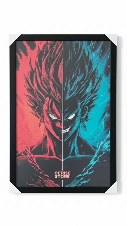 Cadre Photo 40x60 cm pour Photos et Posters, Bois MDF, Noir DB