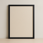 Cadre Poster 40x60 cm pour Photos et Posters, Bois MDF, Noir (Vide)