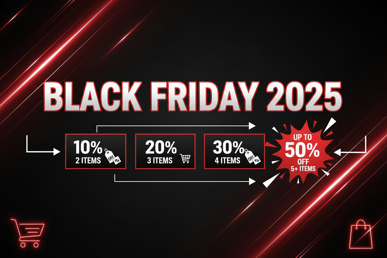 Black Friday 2025 Promotional Banner